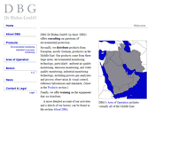 Tablet Screenshot of drbluhmgmbh.com